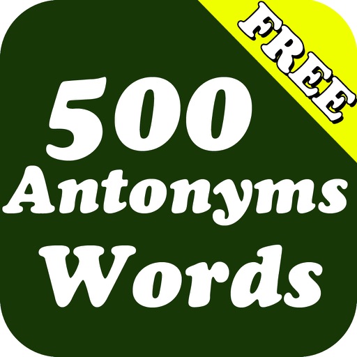 500 Antonyms (Opposite) Words Pro icon