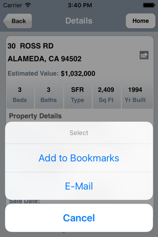 Property Profiles CA screenshot 2