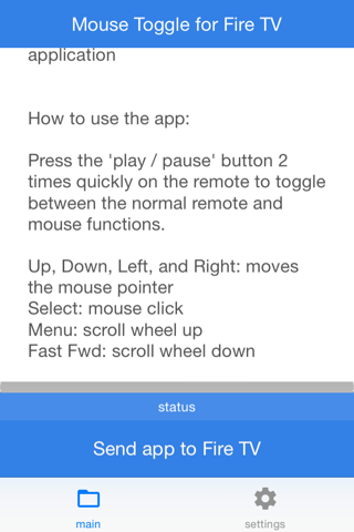Mouse Toggle for Fire TV - náhled