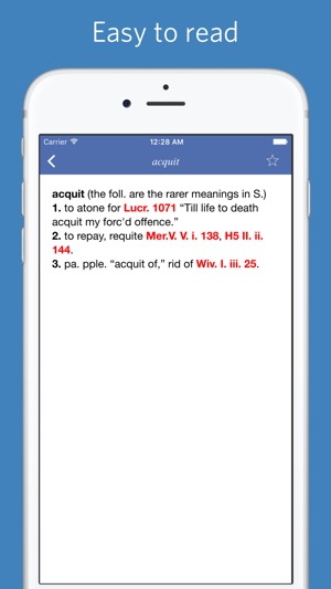 Shakespeare Glossary - Advanced Edition(圖4)-速報App