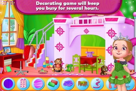 Cute Little Baby Princess Room screenshot 4