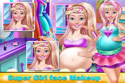 Pregnant Girl - Spa Makeover And Dress Up Game screenshot 3
