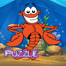 Activities of Lobster Sea Animals Jigsaw Puzzle Preschool and Kindergarten Learning Games ( 2,3,4,5 and 6 Years Ol...