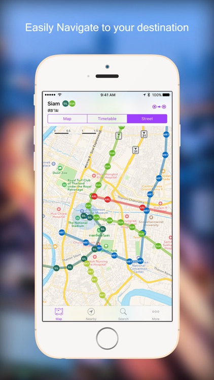 Bangkok Metro Transit Map