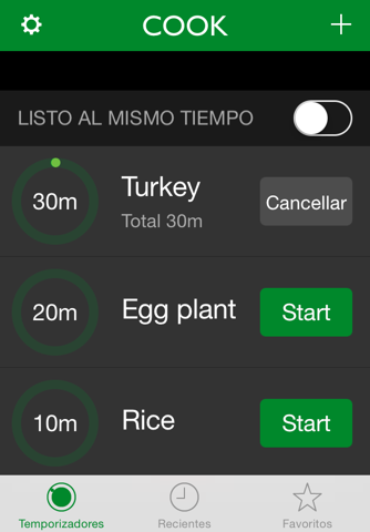 Cook - Kitchen Timers screenshot 2