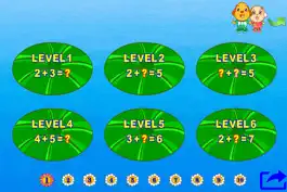 Game screenshot Easy learning addition - Smart frog kids math apk