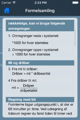 Medregning for sygeplejersker screenshot 3