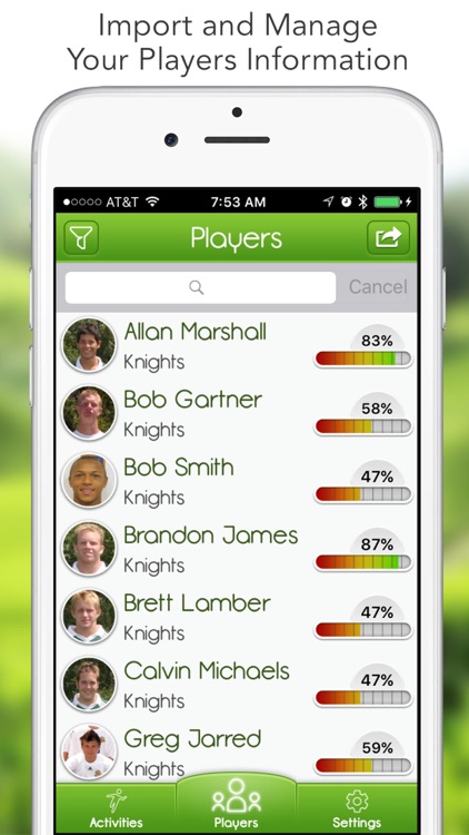 iGrade for LaCrosse Coach