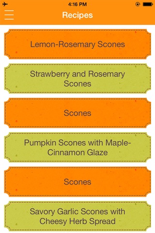 Scone Recipe App screenshot 2
