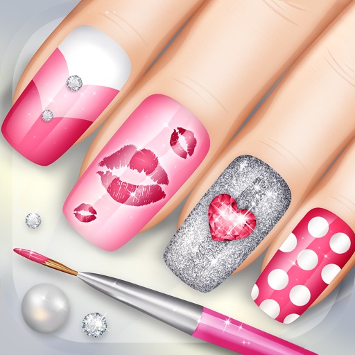 Fashion Nails 3D Girls Game: Create Awesome Manicure Designs in Your Beauty Salon Icon