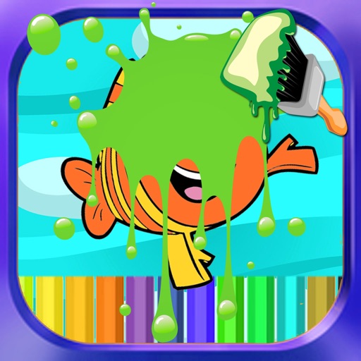 Color For Kid Page Bubble guppies Version iOS App