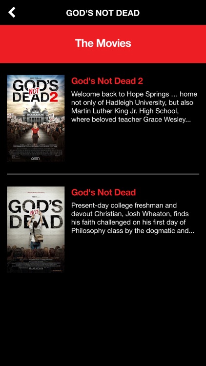 GOD’S NOT DEAD