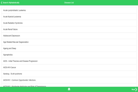 Medical Disease FAQ screenshot 3