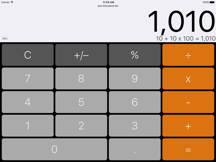 simpleCalc+