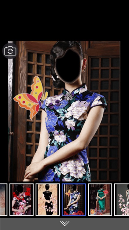 Chinese Dress Montage -Latest and new photo montage with own photo or camera