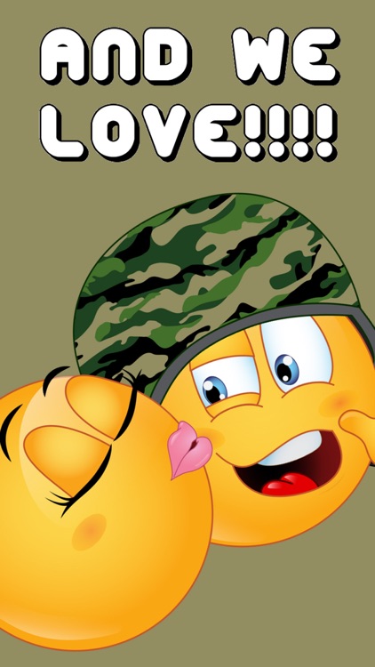 Army Emojis Keyboard Memorial Day Edition by Emoji World