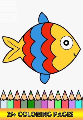 Kids Preschool Coloring Book - Free Fun For Kids screenshot 2
