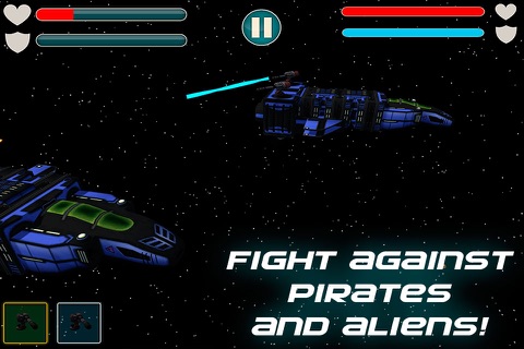 Spaceship Fighting Battle Wars 3D Full screenshot 2