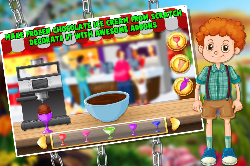 Chocolate Sweet Shop – Make sweets & strawberry cocoa desserts in this chef adventure game screenshot 2