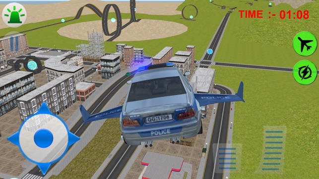 Flying Police Driver 3d Simulator(圖5)-速報App