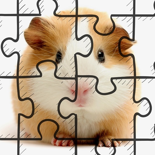 Hamster Jigsaw Puzzle iOS App