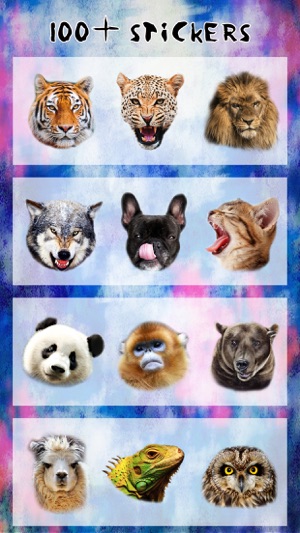 Animal Face Booth - Photo Sticker Blend.er to Morph and Chan(圖4)-速報App