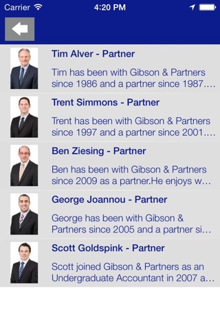 Gibson & Partners screenshot 3