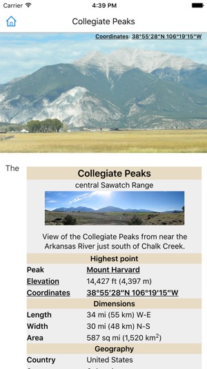 CHI Encyclopedia of Colorado Fourteeners(圖3)-速報App