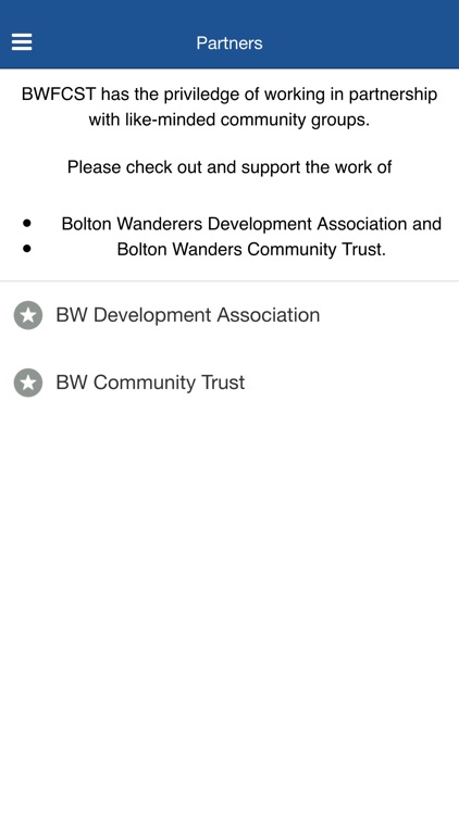 BWFC Supporters Trust