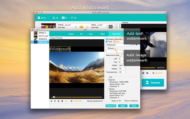 4Video MP4 Converter - MOV/AVI(圖4)-速報App