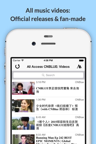 All Access: CNBLUE Edition - Music, Videos, Social, Photos, News & More! screenshot 4