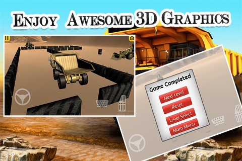 Mining Truck park 3D Game screenshot 4