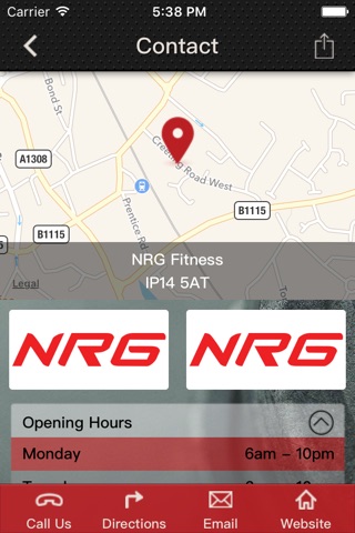 NRG FITNESS screenshot 2