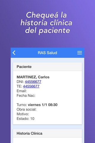 RAS Salud para Profesionales screenshot 4