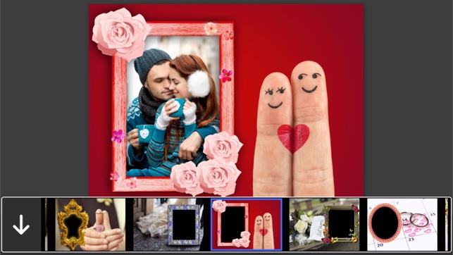 Romantic Couple Photo Frame - Amazing Picture Frames & Photo(圖1)-速報App