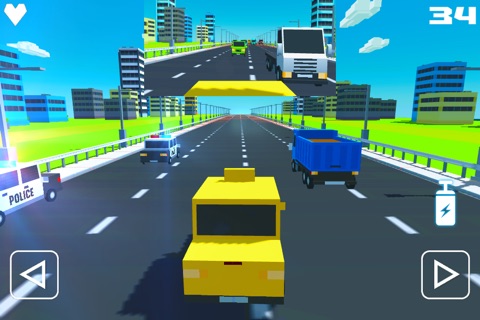 Crazy Road: Wanted screenshot 2