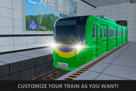 Seoul Subway Train Simulator 3D Full screenshot 4