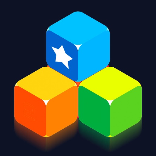 方块谜团-拖动方块消除方块,同色方块连接消除 icon
