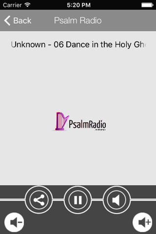 Psalm Radio screenshot 2