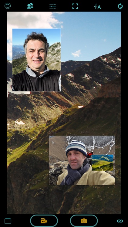 Photonu - live photo dual cam: front, back, peer screenshot-3