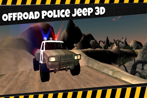 Offroad Police Jeep 3D screenshot 4
