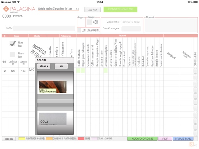 Palagina modulo ordine zanzariere in luce(圖3)-速報App