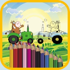 Activities of Tractor coloring book - Tractor coloring games Learning Book free for Kids