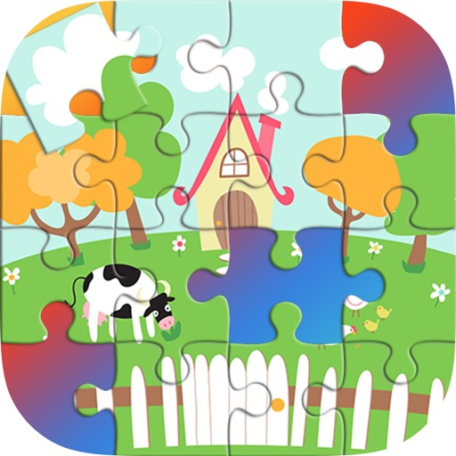 Animals Farm Puzzle iOS App