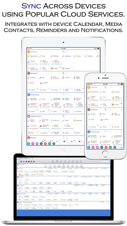 LightArrow Organizer - Contacts, Calendar, Tasks screenshot-4