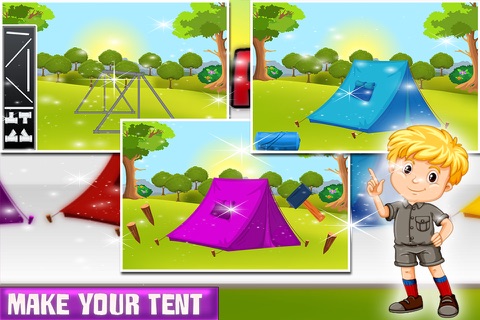 Summer Camp Cooking Story – Crazy fun & adventure game for kids screenshot 3