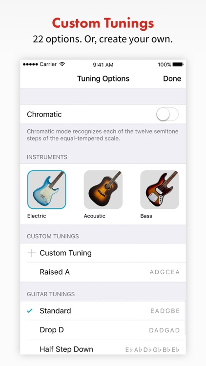 Fender Tune — Guitar Tuner for Acoustic and Bass screenshot-3