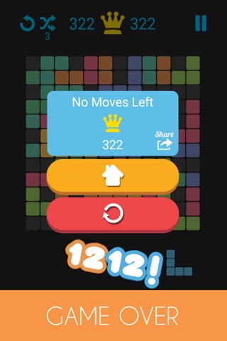 1212 Puzzle Block Mania screenshot 2