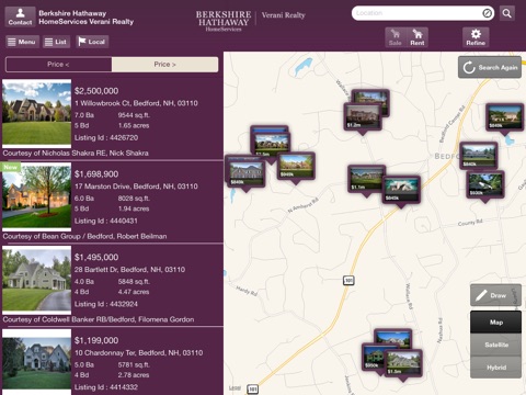 Verani Realty for iPad screenshot 2