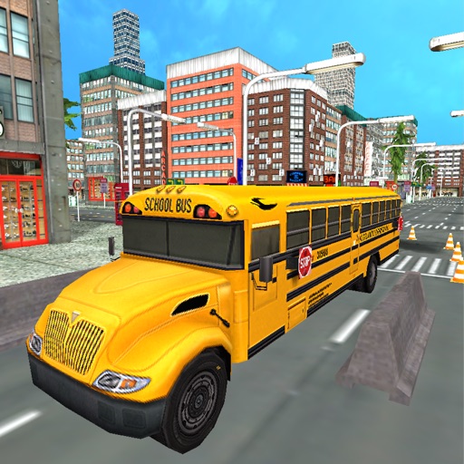 School Bus City Simulator Icon